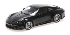 Minichamps Porsche 911 (992) GT3 Touring 2022 Black w/Silver Wheels 