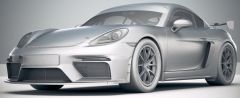 Minichamps Minichamps Porsche Cayman GT4 clubsport 2020 Black