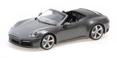 Minichamps Porsche 911 Carrera 4S cabrio 2019 grey metall