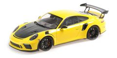 Minichamps Porsche 911 GT3 RS (991.2) 2019 Yellow W/ Black Wheels
