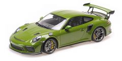 Minichamps Porsche 911 GT3 RS (991.2) 2019 Green W/ Silver Wheels