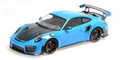 Minichamps Porsche 911 (991.2) GT2RS 2018 Blue W/ Black Wheels