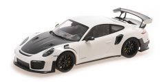 Minichamps Porsche 911 (991.2) GT2RS 2018 White W/ Silver MAGNESIUM WHEELS