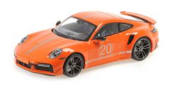 Minichamps Porsche 911 (992) Turbo S Coupe Sport Design 2021 Orange