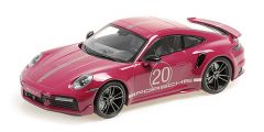 Minichamps Porsche 911 (992) Turbo S Coupe Sport Design 2021 Red