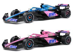 Solido Alpine A523 LAUNCH LIVERY FORMULE 1 2023 - 2 CAR S