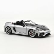 Norev Porsche 718 Spyder RS w/ Weissach Pack 2023 GT-Silvermetallic 