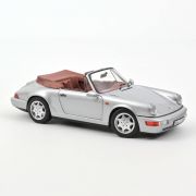 Norev Porsche 911 Carrera 2 Cabriolet 1990 Silver