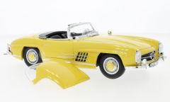 Mercedes-Benz Dealermodel Mercedes-Benz 300 SL Roadster W198 II Geel