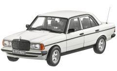 Mercedes-Benz Dealermodel  Mercedes-Benz 200 (W123) wit AMG-Bodykit  Wit