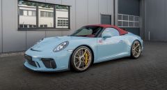 GT-Spirit PORSCHE 911 (991.2) SPEEDSTER 2019 MEISSEN BLUE