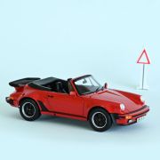 Norev Porsche 911 Turbo Cabriolet '87  Red