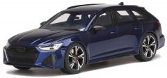 TOP SPEED Audi RS6 Avant Blauw Carbon Black